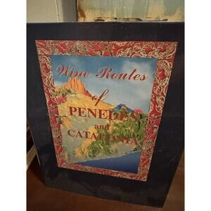 Wine Routes of Penedes and Catalonia by Alan Young, Inscribed